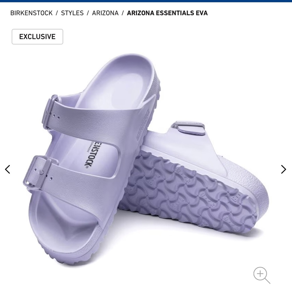 Birkenstock Purple Fog EVA Sandals with Modern Design and Comfort